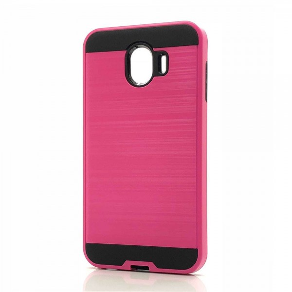 Samsung Galaxy J2 Core / J260 Armor Hybrid Case (Hot Pink)